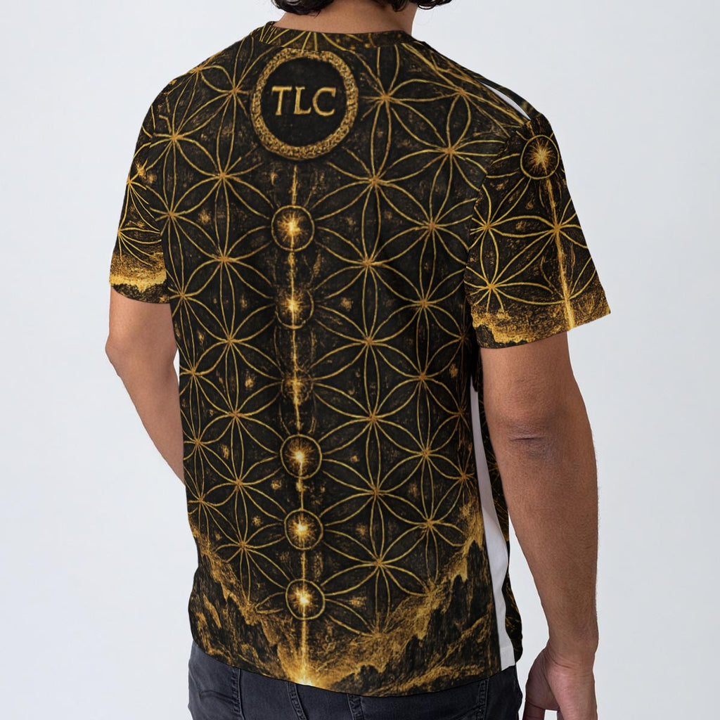 All-Over Print Men's O-Neck T-Shirt | 190GSM Cotton